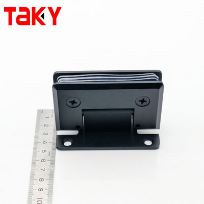 China Wholesale Matt Black 90 Degree Wall to Glass 10 mm Shower Glass Door Hinge