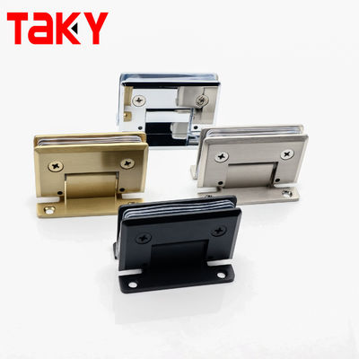 China Wholesale Matt Black 90 Degree Wall to Glass 10 mm Shower Glass Door Hinge