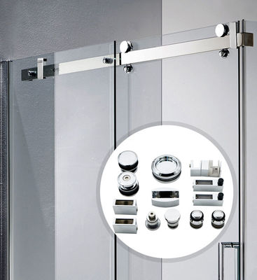 High Quality Frameless Zinc Alloy Sliding Glass Door Hardware Shower Door Hardware Kit