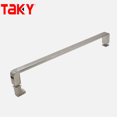 Customized Polish Handle Bathroom Glass Door Handle Stainless Steel Glass Door Pull Handle