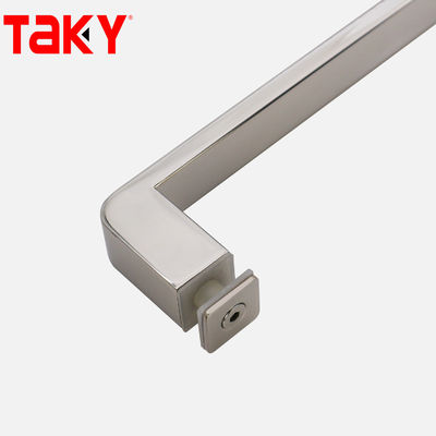 Customized Polish Handle Bathroom Glass Door Handle Stainless Steel Glass Door Pull Handle