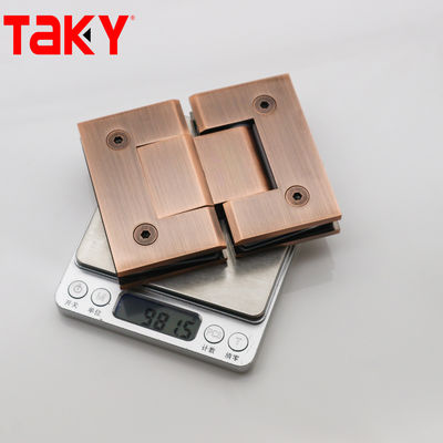 Bathroom Hardware Accessories 180 Degree Stainless Steel Glass Clamp Shower Door Hinge