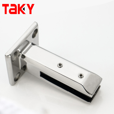 8-12mm Stainless Steel Bolt Down Glass Railing Clamp