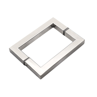 Stainless Steel Square Shower Glass Door Handle