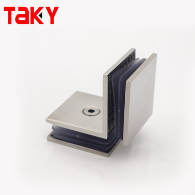 304 Stainless Steel 90 Degree Frameless Glass Corner Clamp