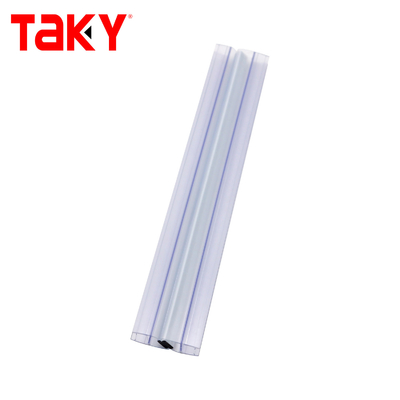 Clear PVC Shower Door Seal Strip 10mm Transparent Waterproof
