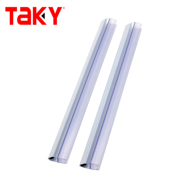 Clear PVC Shower Door Seal Strip 10mm Transparent Waterproof