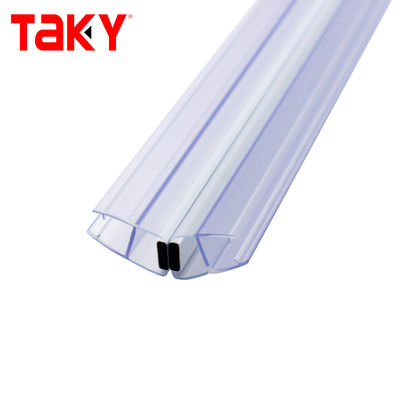 Glass Shower Door PVC 180 Degree 135 Degree Shower Door Seal Waterproof Strip