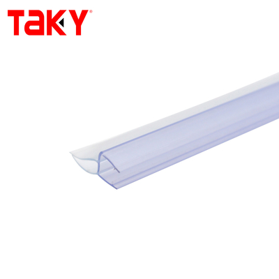 Clear PVC Shower Door Seal Strip 10MM Waterproof