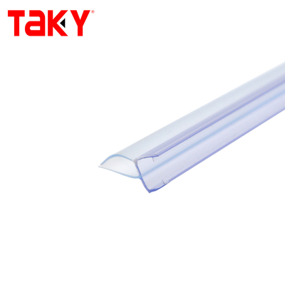 Clear PVC Shower Door Seal Strip 10MM Waterproof