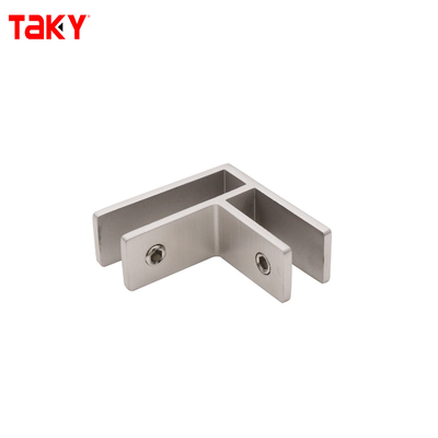 316 Stainless Steel Glass Door Clamp for 8-12mm Tempered Glass