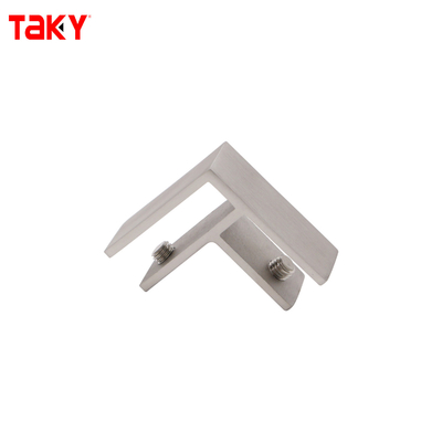 316 Stainless Steel Glass Door Clamp for 8-12mm Tempered Glass