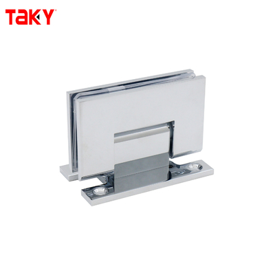 Supplier 90 Degree Wall Mounting Framed 8-12mm Glass Shower Door h Plate Hinge