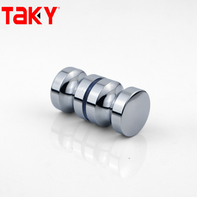 Round Door Knob Shower Glass Door Handle Knob for Frameless Sliding Shower Glass Door