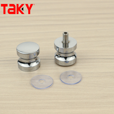 Round Door Knob Shower Glass Door Handle Knob for Frameless Sliding Shower Glass Door