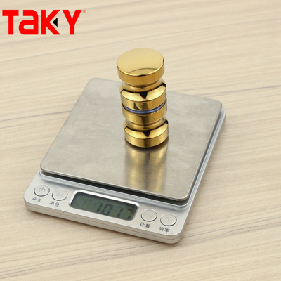 Round Door Knob Shower Glass Door Handle Knob for Frameless Sliding Shower Glass Door