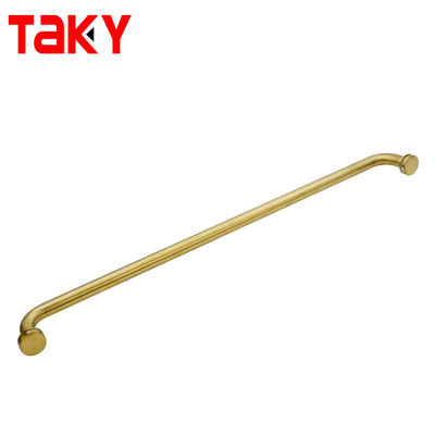 New Style Gold Towel Bar Single Sided Stainless Steel Shower Glass Door Handle