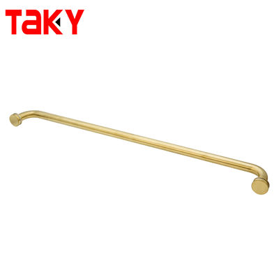 New Style Gold Towel Bar Single Sided Stainless Steel Shower Glass Door Handle