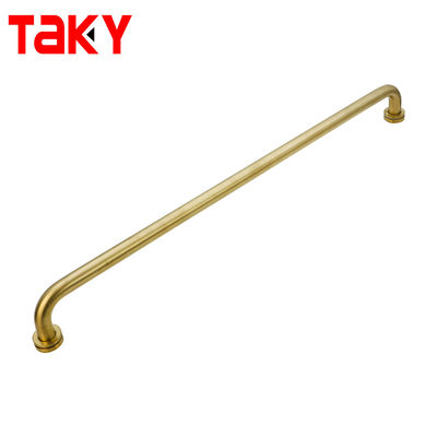 New Style Gold Towel Bar Single Sided Stainless Steel Shower Glass Door Handle