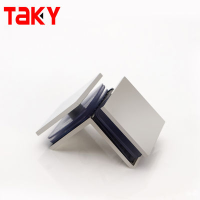 Factory Manufacturer 90 Degree Glass Railing Clamp Double Panel Clip Glass Door Clamps