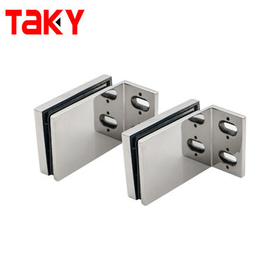 Polished 90 Degree Glass Shower Hinge for 8-12mm Glass Made of Solid Brass