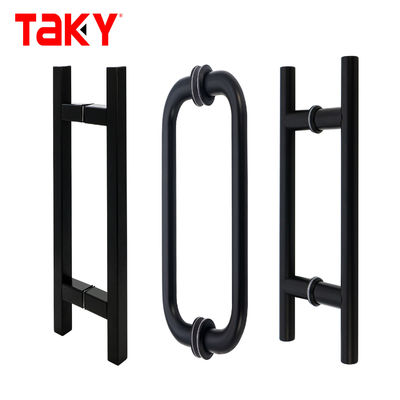 Good price Silver Square Stainless Steel Shower Glass Pull Door Handle with Modern Design Style online