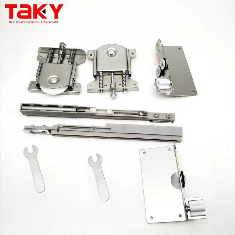8.5cm*11cm Sliver Soft Close Sliding Wardrobe Door Rollers for Easy Installation