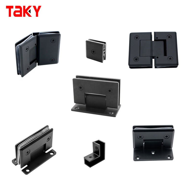 Top Performance 90 Degree Brass Shower Glass Door Povit Hinge for Fixed 8-12mm Glass
