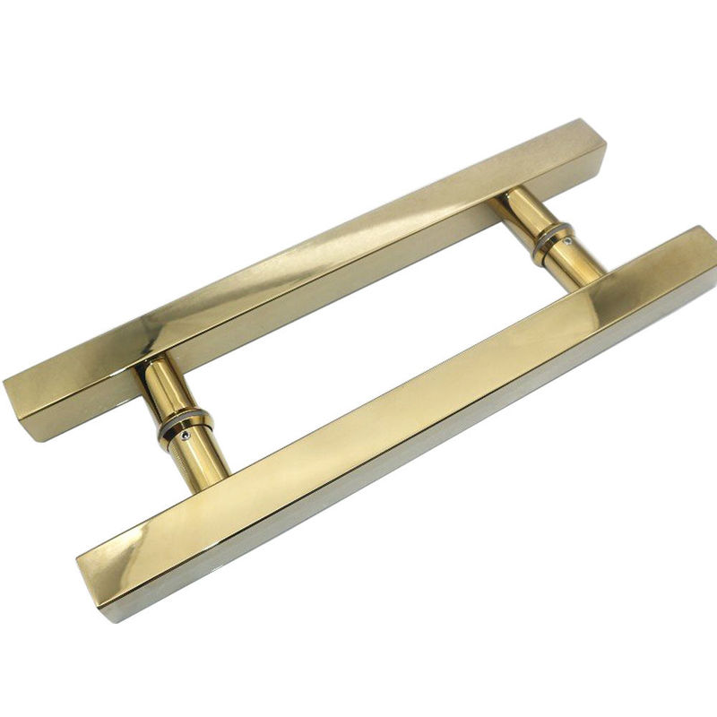 Add a Touch of Gold to Your Bathroom with Stainless Steel Shower Glass Door Handles