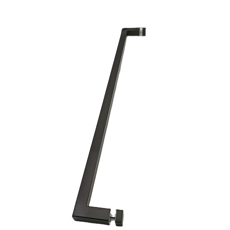 Good Design Stainless Steel304 Door Pull Handle for Bathroom Glass Doors in Matt Black