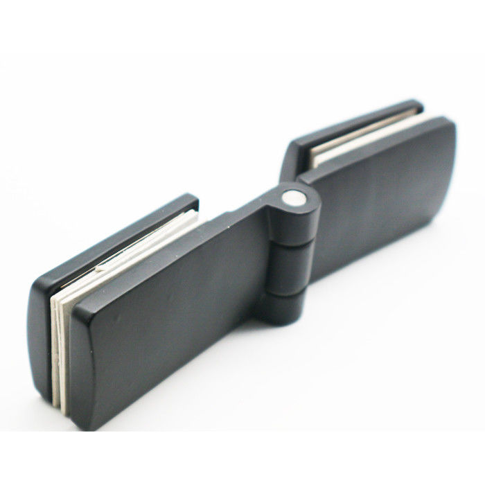 Long Life Hydraulic Glass Cabinet Door Hinge for Heavy Duty Glass to Glass Connection