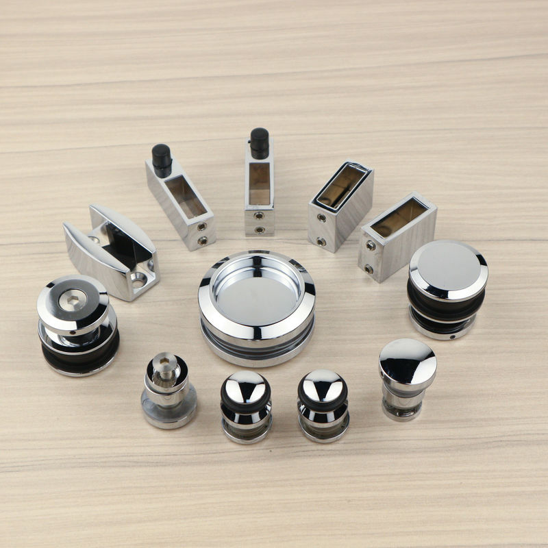 Upgrade Your Bathroom Decor with Our Glass Frameless Sliding Shower Door Hardware Kit