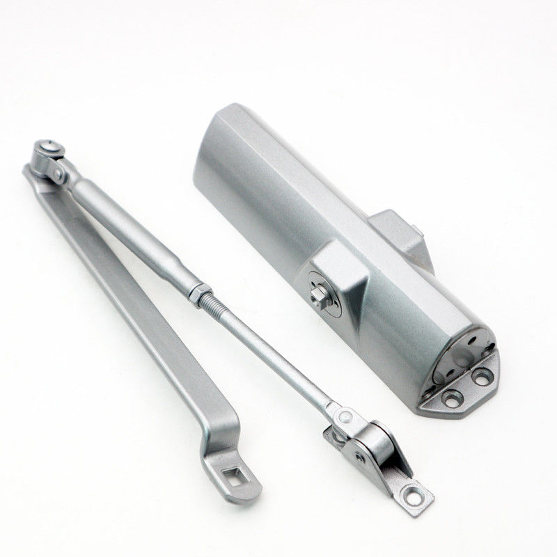 Heavy Duty Aluminum Automatic Door Closer Ferme Porte Automatique with Silver Printing