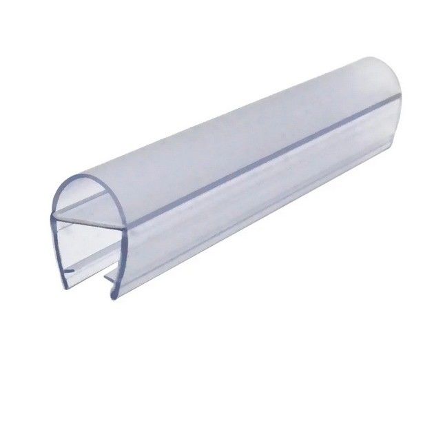 94 Inch Clear PVC Rubber Seal Plastic Shower Door for Guarantee and Long Lift Function