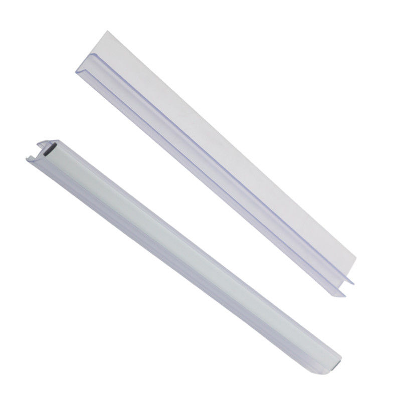8-12mm PVC Waterproof Rubber Glass Shower Door Seal Strip for Normal Length 2200/2400mm