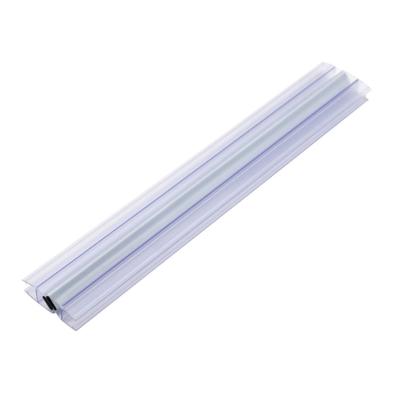 Frameless Magnetic PVC Waterproof Seal Strip for 6mm 8mm 10mm Glass Shower Sliding Door