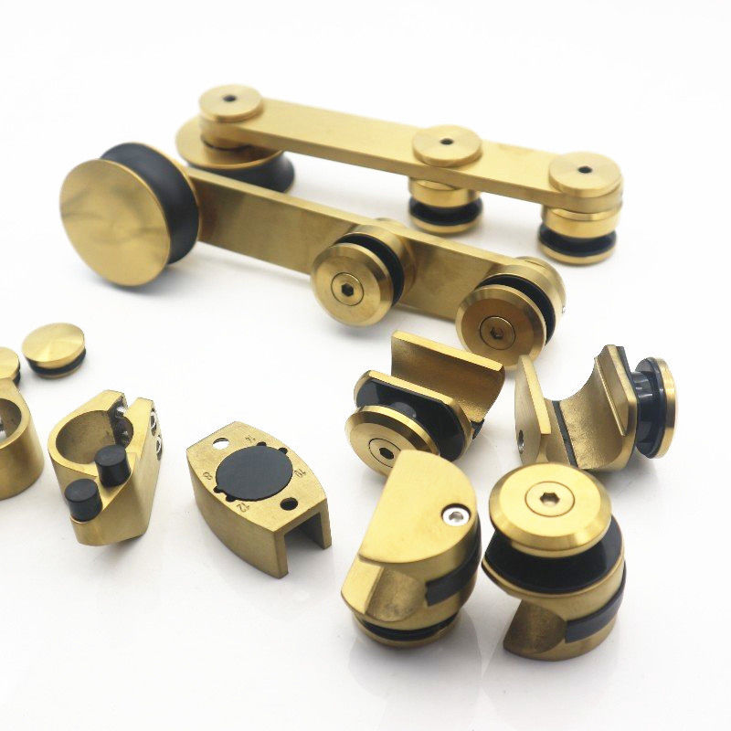 80-120kg Load Bearing Glass Sliding Door Accessories Perfect for Bathroom Renovation