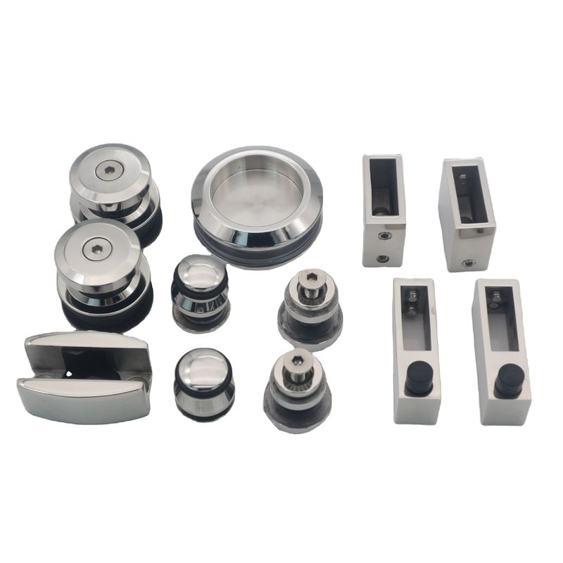 6ft Double Door Kit with Modern Sliding Shower Door and Sturdy ss304 Hardware Fitting