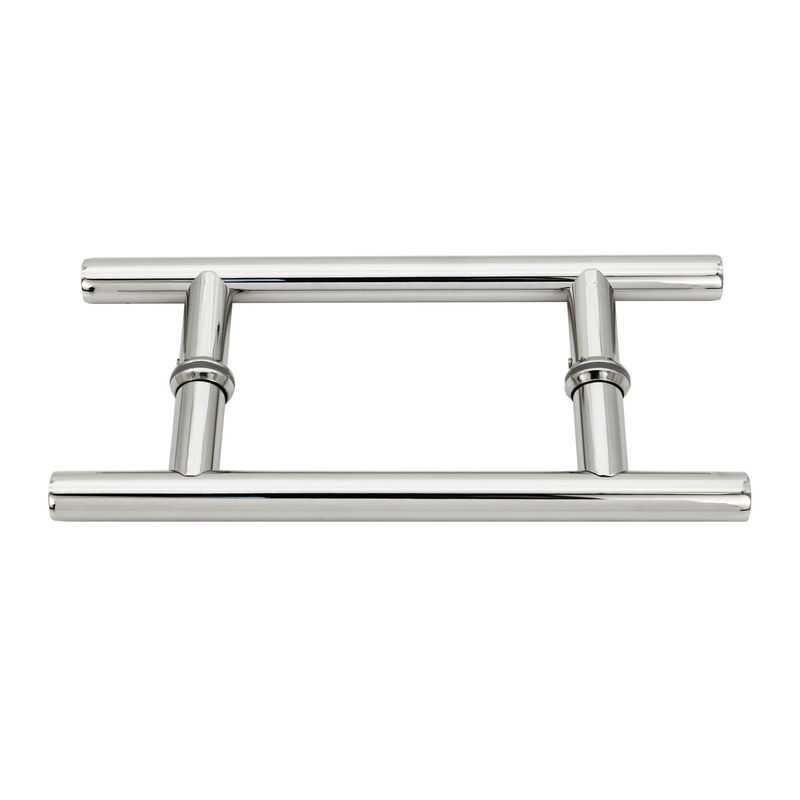 16&quot; Heavy Duty H Shape Sliding Door Handle for Double Sided Chrome Push Pull Doors
