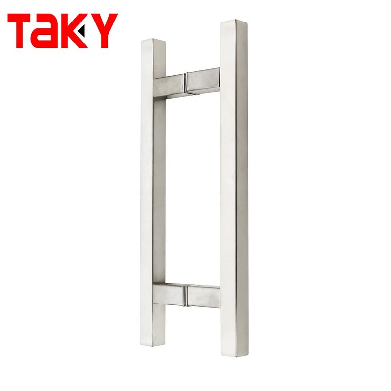 Modern Design Style Stainless Steel Sliding Shower Glass Door Pull Handles for Hospital