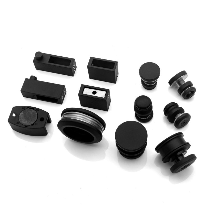 Highly Corrosion Resistant Shower Sliding Glass Door Hardware with Other Tray Material