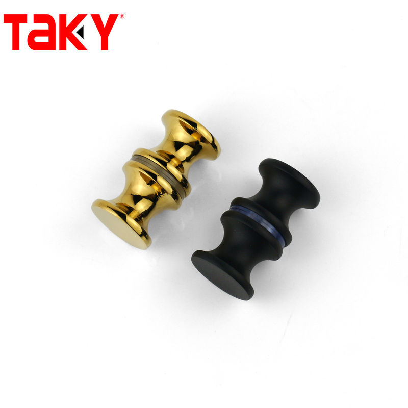 Round Bathroom Door Knobs for Shower Room Glass Sliding Door in 19/20/22mm Diameter