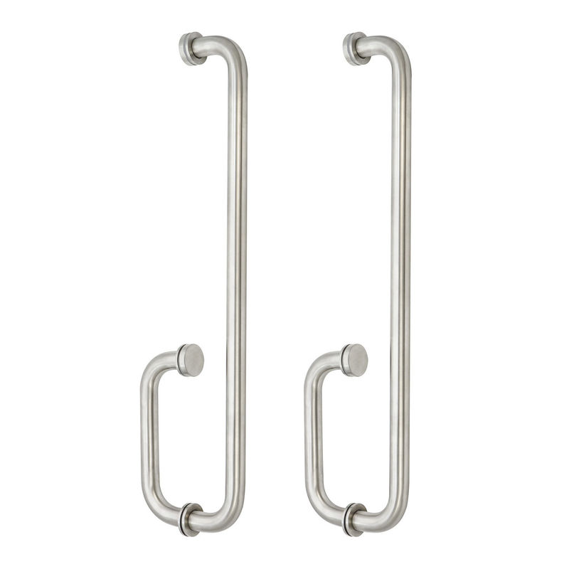 Chinese Design Style Stainless Steel Shower Room Glass Door Handle for Door Pull Handle