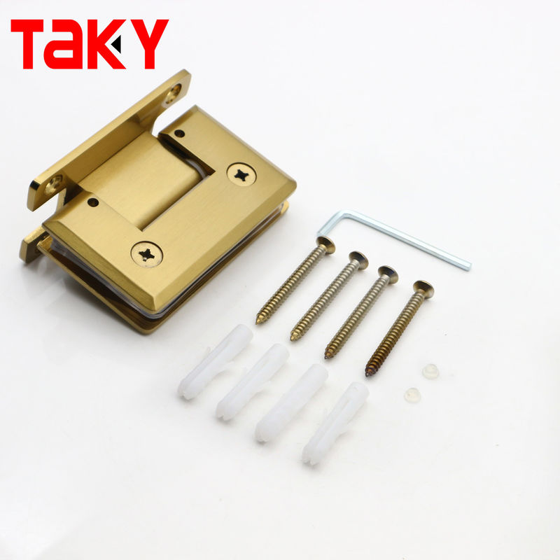 Self Closing Glass Hinge 135 for 8mm Glass Doors Satin Steel Door Window Polish Hinges