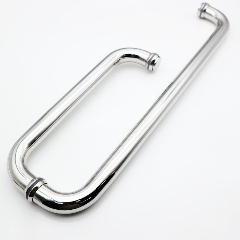 Interior Sliding Glass Door Pull Handle in SS 304 Stainless Steel with Polished Finish