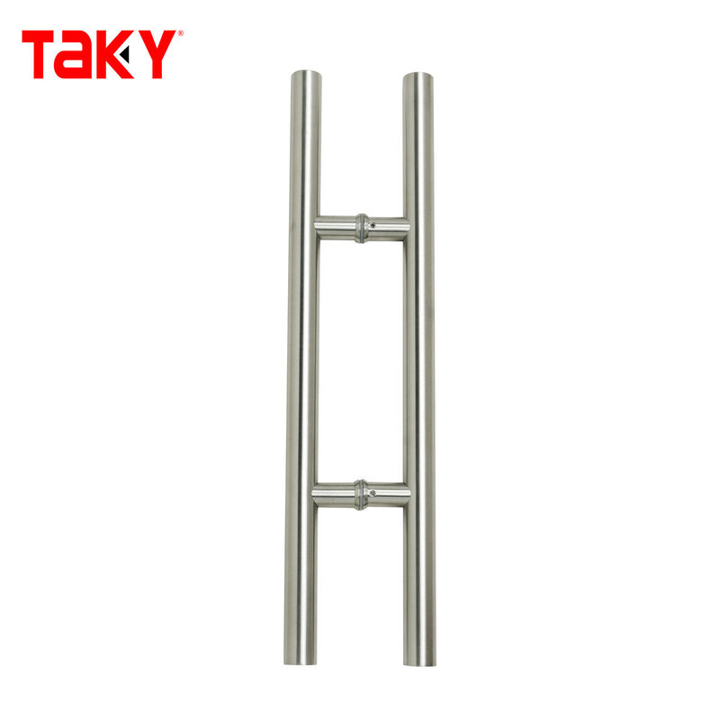 Exterior Stainless Steel Glass Door Pull Handle for 600mm Long Bathroom Shower Room