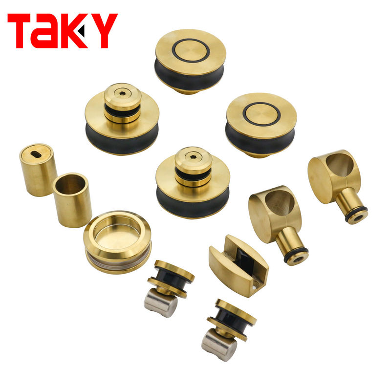 High Quality Frameless Zinc Alloy Sliding Glass Door Hardware Shower Door Hardware Kit
