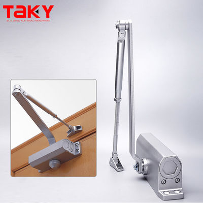 Sliding Arm Fire Door Closer for Lock Max Door Weight 65-85kg Finish Spray-Paint Silver