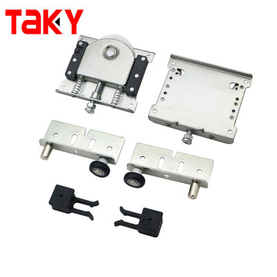 Good price Soft Lose Plastic Roller Fittings for Modern Design Wardrobe Sliding Door in Hotel online