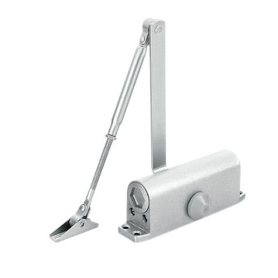 80kg Door Soft Close Door Closer with Heavy Duty Hydraulic System Sliver/Customized